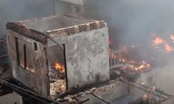 Kebakaran Landa Permukiman Warga di Taman Sari, 5 Rumah Hangus Dilalap Api
