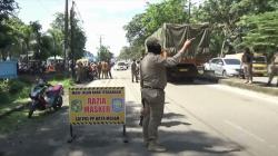 Razia Masker di Medan, Sejumlah Pengendara Nekat Terobos Nyaris Tabrak Petugas