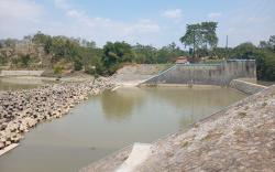 Bendungan Sokawati Pemalang Mengering, Ribuan Hektare Sawah Tak Bisa Dialiri Air