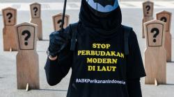 Puluhan Buruh Minta Pemerintah Lindungi ABK Indonesia dari Perbudakan Modern