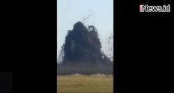 Detik-Detik Kawah Lumpur di Kesongo Blora Meletus