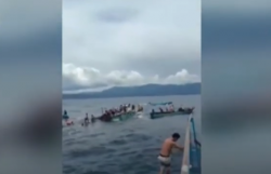 Diduga Kelebihan Muatan, Kapal Motor di Halmahera Barat Tenggelam