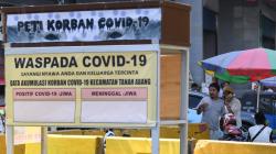 Kasus Covid-19 Tinggi, Pemprov DKI Jakarta Pajang Peti Mati di Tanah Abang