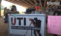 Video Wartawan IJTI Unjuk Rasa terkait Pemukulan Jurnalis di Lampung Utara