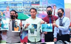Polda Sumsel Tangkap 2 Napi Rekam Video Call Sex dan Peras Korban
