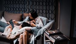 Romantisnya Rizky Febian Tidur di Pangkuan Anya Geraldine: Hingga Tua Nanti