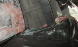 Video Pria di Medan Tewas Tertimpa Truk Bermuatan Limbah Minyak Goreng<