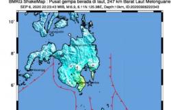 Gempa Magnitudo 4,1 Guncang Sumbawa NTB, BMKG: Tidak Berpotensi Tsunami