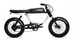 Unik, Sepeda Listrik Ini Punya Desain seperti Motor Scrambler