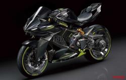 Beredar Gambar Motor Listrik Kawasaki, Mirip Ninja H2