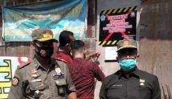 SP-3 Tak Digubris Pemilik, Bangunan Tak Berizin di Denpasar Disegel Satpol PP