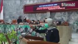 Video Bupati Lebak Iti Oktavia Ngamuk di Rapat Paripurna