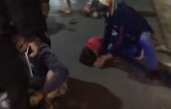 Video 27 Pemuda Pelaku Balap Lari Liar di Kramat Jati Jakarta Kocar-kacir Dirazia Polisi