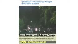Video Balap Lari Liar di Probolinggo Viral, Aparat Akan Tindak Lanjuti
