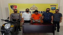 Bawa Kabur Sepeda Motor yang Dipanaskan, Pemuda Warga Medan Amplas Ditangkap