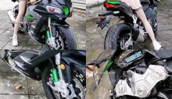 Kawasaki Ninja ZX-10R Dapat Kloningan dari China Bernama Finja 500