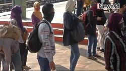 Video Penumpang KRL Masih Banyak Gunakan Masker Jenis Scuba dan Buff