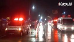 Video Antrean Ambulans Masuk ke Wisma Atlet, Viral di Medsos