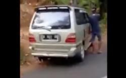 Tak Tahu Jalan, 3 Begal Tinggalkan Mobil Curian di Kawasan Hutan Gunung Lio Brebes