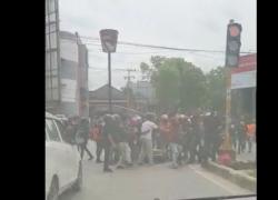 Amuk Massa Ormas di Kendari, 5 Pelaku Diamankan, 2 Polisi Luka-Luka<