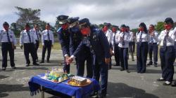 Peringati Harhubnas 2020, UPBU Mathilda Batlayeri Saumlaki Selenggarakan Upacara Sederhana