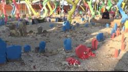 Dicat Beraneka Warna, Permakaman di Sidoarjo Ini Tak Lagi Tampak Seram