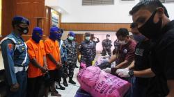 TNI AL Gagalkan Penyelundupan 10,7 Kg Sabu dari Malaysia