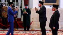 Presiden Jokowi Saksikan Pengucapan Sumpah Dewan Komisioner LPS