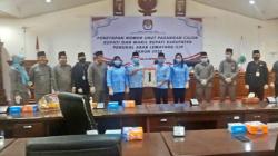 Undian Pilkada PALI, Pasangan Devi-Darmadi Dapat Nomor Urut 1<