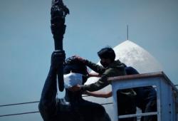 Kasus Positif Covid-19 Naik Terus, Patung Obor Tegal Kembali Bermasker