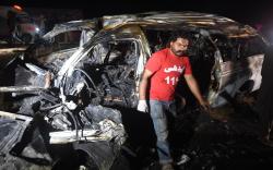 Diduga Tabung Gas di Mobil Van Bocor, 15 Penumpang Hangus Terbakar