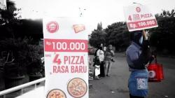 Pekerja Jualan di Pinggir Jalan, Ini Kata Manajemen Pizza Hut