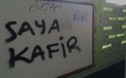 Kronologi Musala di Tangerang Dicorat-Coret Orang Tak Dikenal