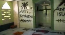 Musala di Tangerang Dicorat-Coret Saya Kafir, Alquran Dirobek