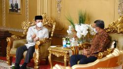 Bertemu Komjen Pol Boy Rafli, Nurdin Abdullah Harap Tak Ada Lagi Warga Masuk Jurang