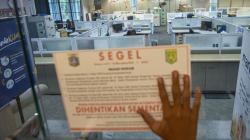 Karyawan Positif Covid-19, Kantor Disegel karena Tetap Beroperasi