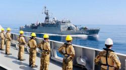Lagi, KRI Sultan Hasanuddin Latihan Bersama Kapal Perang Turki di Laut Mediterania