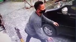 Detik-Detik Perampokan Bersenjata Api di Medan Terekam CCTV