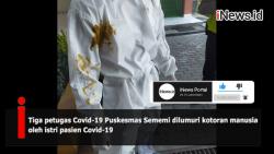 Video Petugas Puskesmas di Surabaya Dilumuri Kotoran Manusia saat Evakuasi Pasien Covid-19