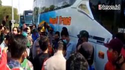 Jakarta masih Berlakukan PSBB, Ratusan Buruh di Cikarang Tak Bisa Berangkat Ke Gedung DPR