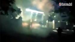 Unjuk Rasa Mahasiswa Tolak UU Omnibus Law di Gedung DPRD Jabar Berujung Rusuh