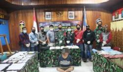 Personel TNI di Perbatasan Malaysia Gagalkan Penyelundupan 5 Kg Sabu