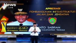 Raih Penghargaan di Indonesia Awards 2020, Sugianto: Kami Siap Lanjutkan Pembangunan