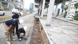 Bareskrim Polri Olah TKP Halte Transjakarta Bundaran HI yang Dibakar Massa