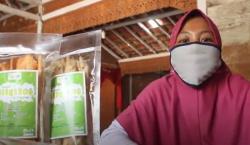 Pandemi Covid, Warga Blora Buat Keripik Gedebok Pisang Hingga Tembus Jepang