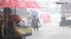 Video Banjir Rendam Ratusan Rumah di Jembrana Bali