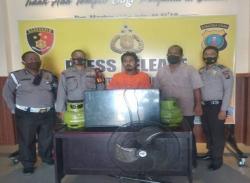 Bobol Warung Ayam Penyet, Bombom Meringkuk di Sel Polsek Patumbak