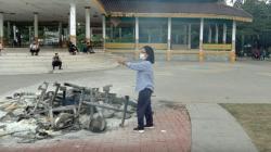 Massa Tolak UU Omnibus Law Cipta Kerja Rusak Fasilitas Umum, Pemko Medan Rugi Ratusan Juta