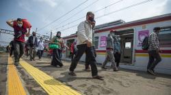 Genangan Air di Stasiun Tebet Sudah Diatasi, Perjalanan KRL Kembali Normal