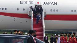 PM Jepang Yoshihide Suga Tiba di Indonesia